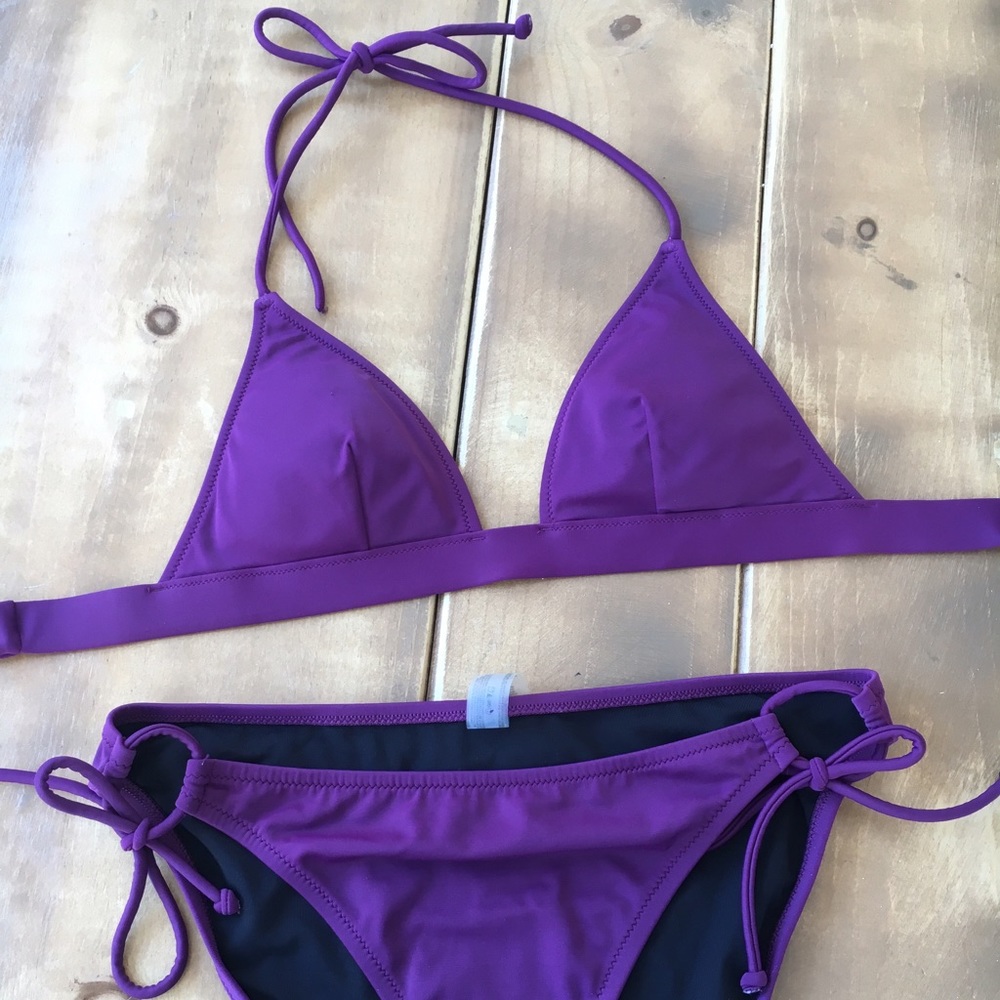 Victoria's Secret Grape Bikini Set
